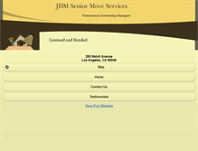 Tablet Screenshot of jdm411la.com
